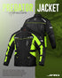 JAG Predator Touring Motorcycle Jacket | CE Approved Armored | All Season