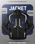 Storm Motorcycle Protective Jacket | Black | All Seasons Jacket