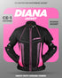 Diana Women's Motorcycle Jacket (Pink)