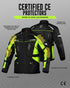 JAG Predator Touring Motorcycle Jacket | CE Approved Armored | All Season