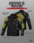 JAG Predator Touring Motorcycle Jacket | CE Approved Armored | All Season
