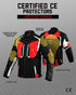 Storm Motorcycle Protective Jacket | Black | All Seasons Jacket