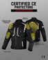 Storm Motorcycle Protective Jacket | Black | All Seasons Jacket