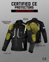 Storm Motorcycle Protective Jacket | Black | All Seasons Jacket