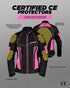 Diana Women's Motorcycle Jacket (Pink)