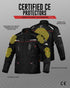 JAG Predator Touring Motorcycle Jacket | CE Approved Armored | All Season