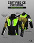 Storm Motorcycle Protective Jacket | Black | All Seasons Jacket