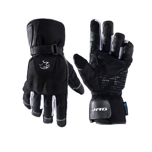 JAG Velocity Winter Riding Gloves - Waterproof, Touchscreen, Knuckle Armor