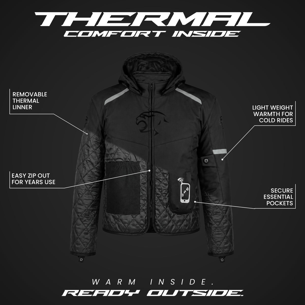 JAG RIFT Softshell Motorcycle Jacket