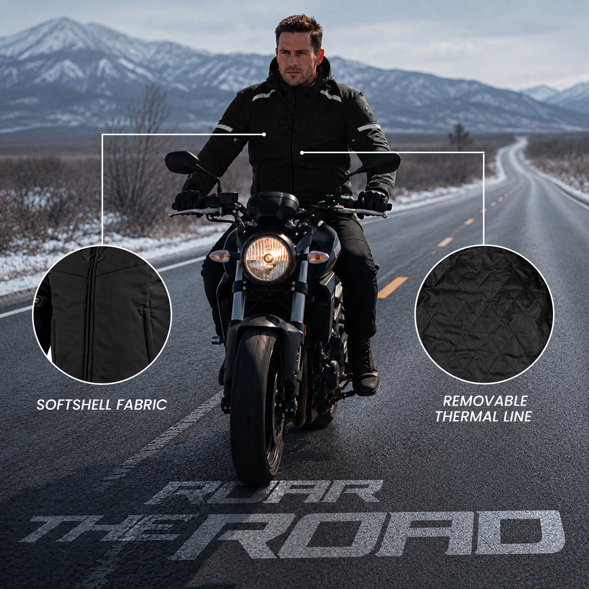 JAG RIFT Softshell Motorcycle Jacket