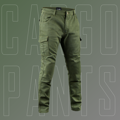 JAG Armored Motorcycle Cargo Pants Regular Fit – CE-Approved Protective Riding Jeans