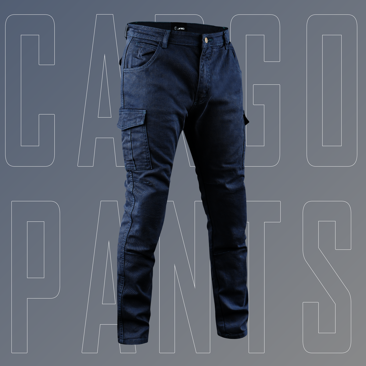 JAG Armored Motorcycle Cargo Pants Regular Fit – CE-Approved Protective Riding Jeans