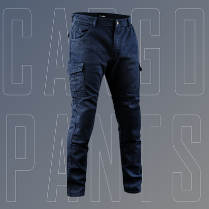 JAG Armored Motorcycle Cargo Pants Regular Fit – CE-Approved Protective Riding Jeans