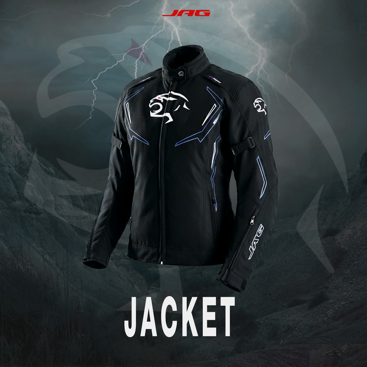 JAG Nyra Women's Motorcycle Jacket | CE Armored All-Season Cordura Dual Sport Gear