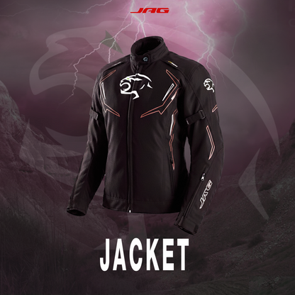 JAG Nyra Women's Motorcycle Jacket | CE Armored All-Season Cordura Dual Sport Gear