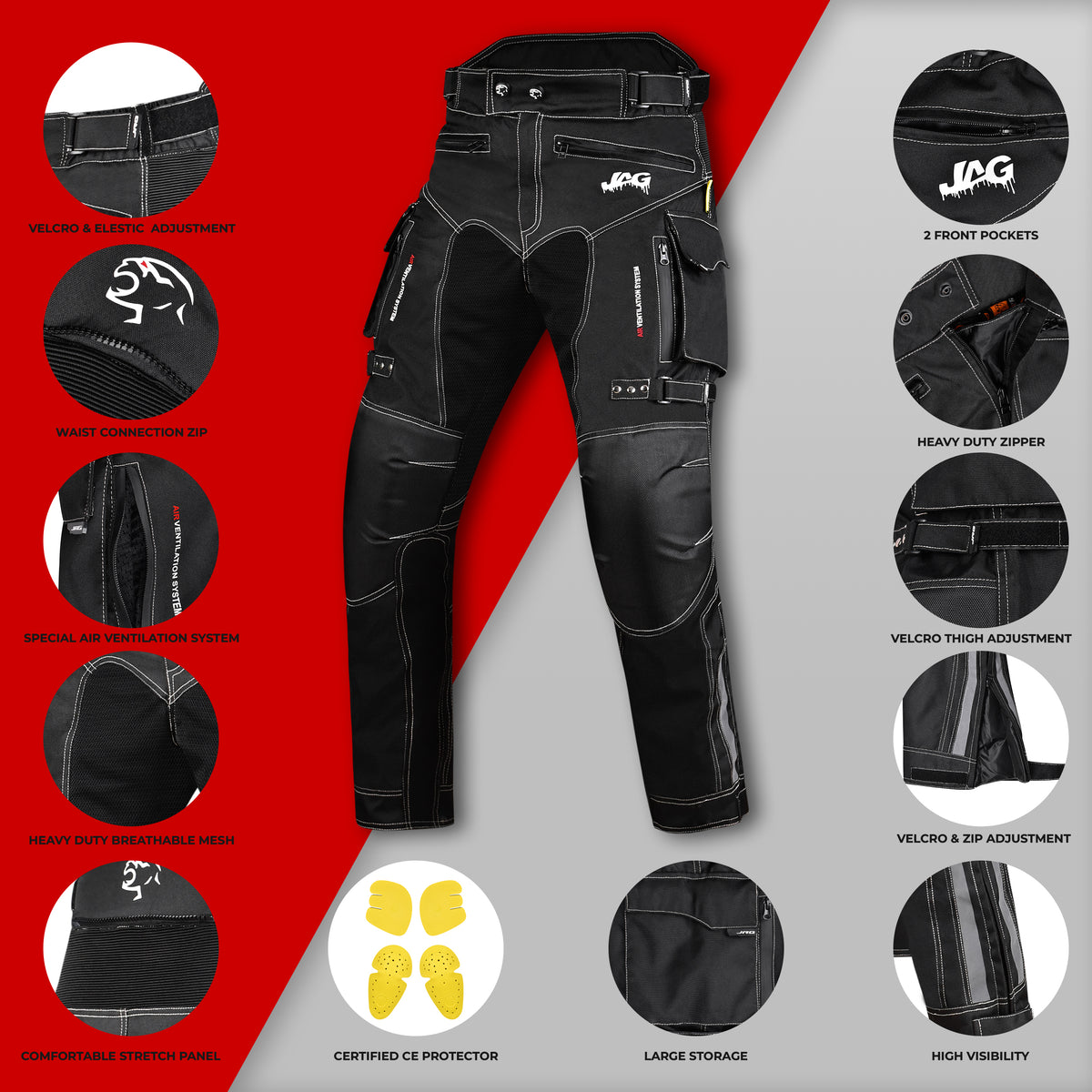 JAG Maverick Motorcycle Protective Pant