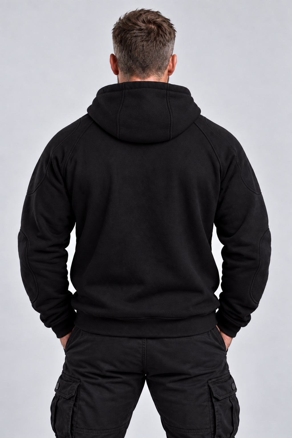 Armored Motorcycle Hoodie –  Riding Protection with Aramid Lining