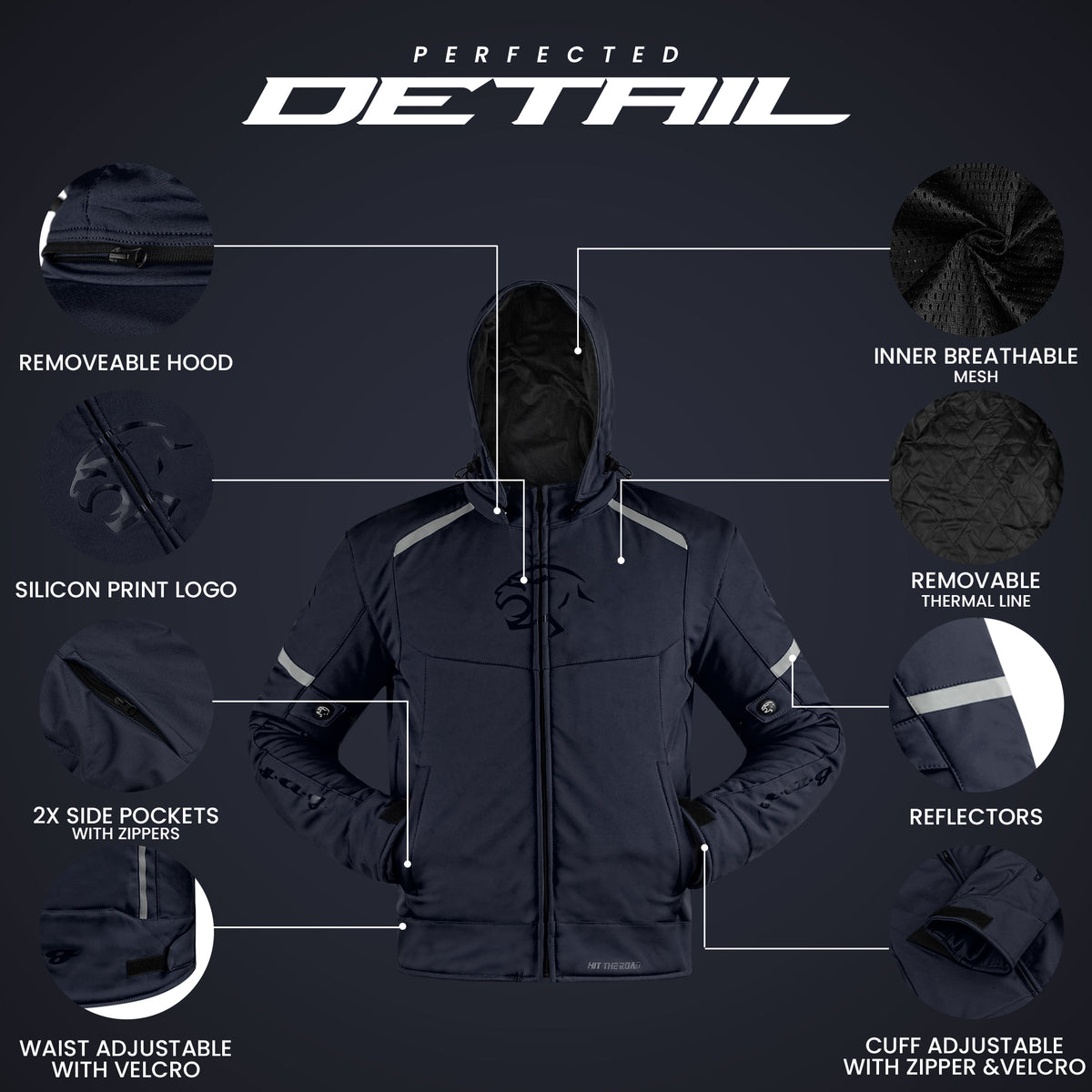 JAG RIFT Softshell Motorcycle Jacket