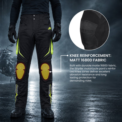 JAG Stryder Summer Motorcycle Pants – CE Armored Dual Sport & Motocross Riding Pants
