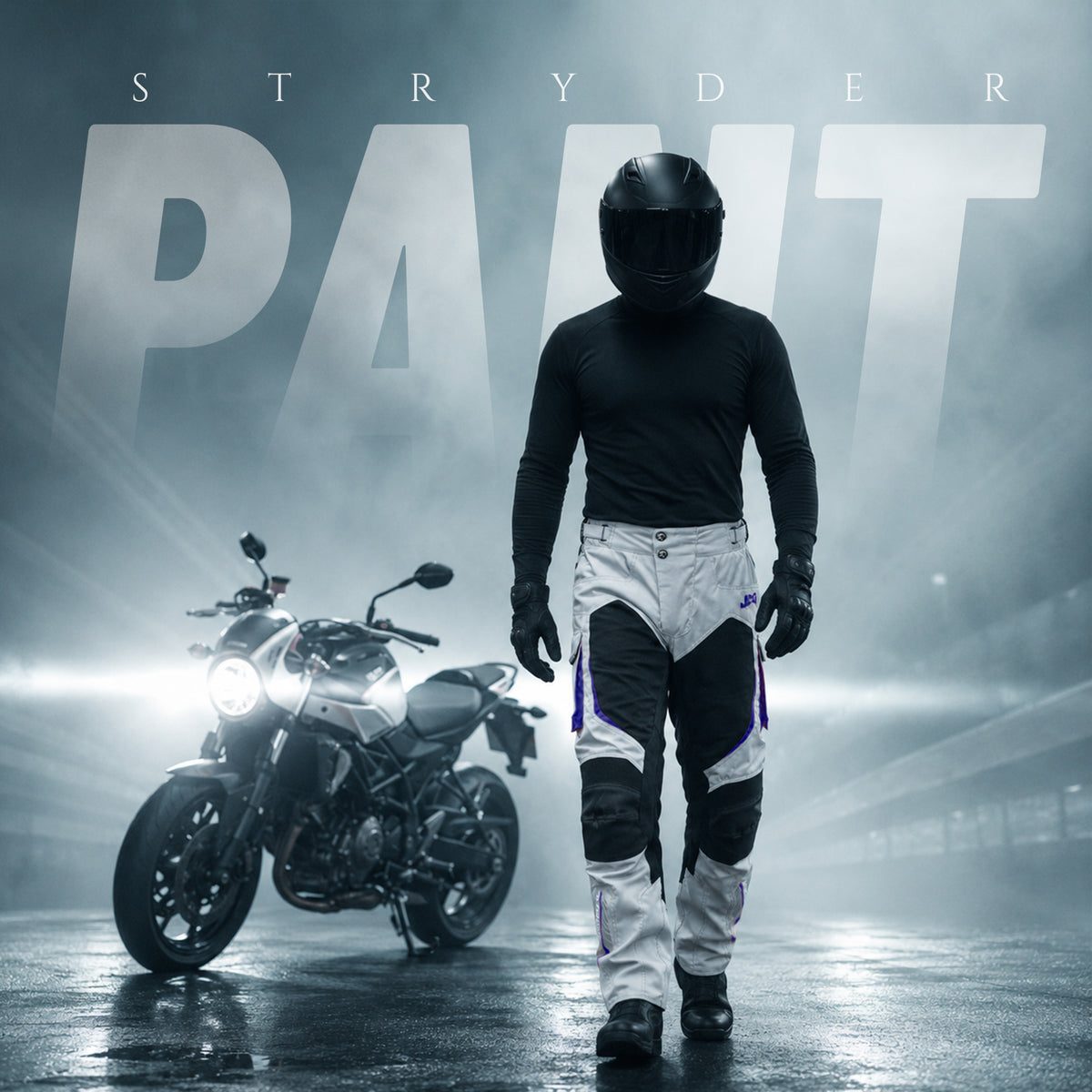 JAG Stryder Summer Motorcycle Pants – CE Armored Dual Sport & Motocross Riding Pants