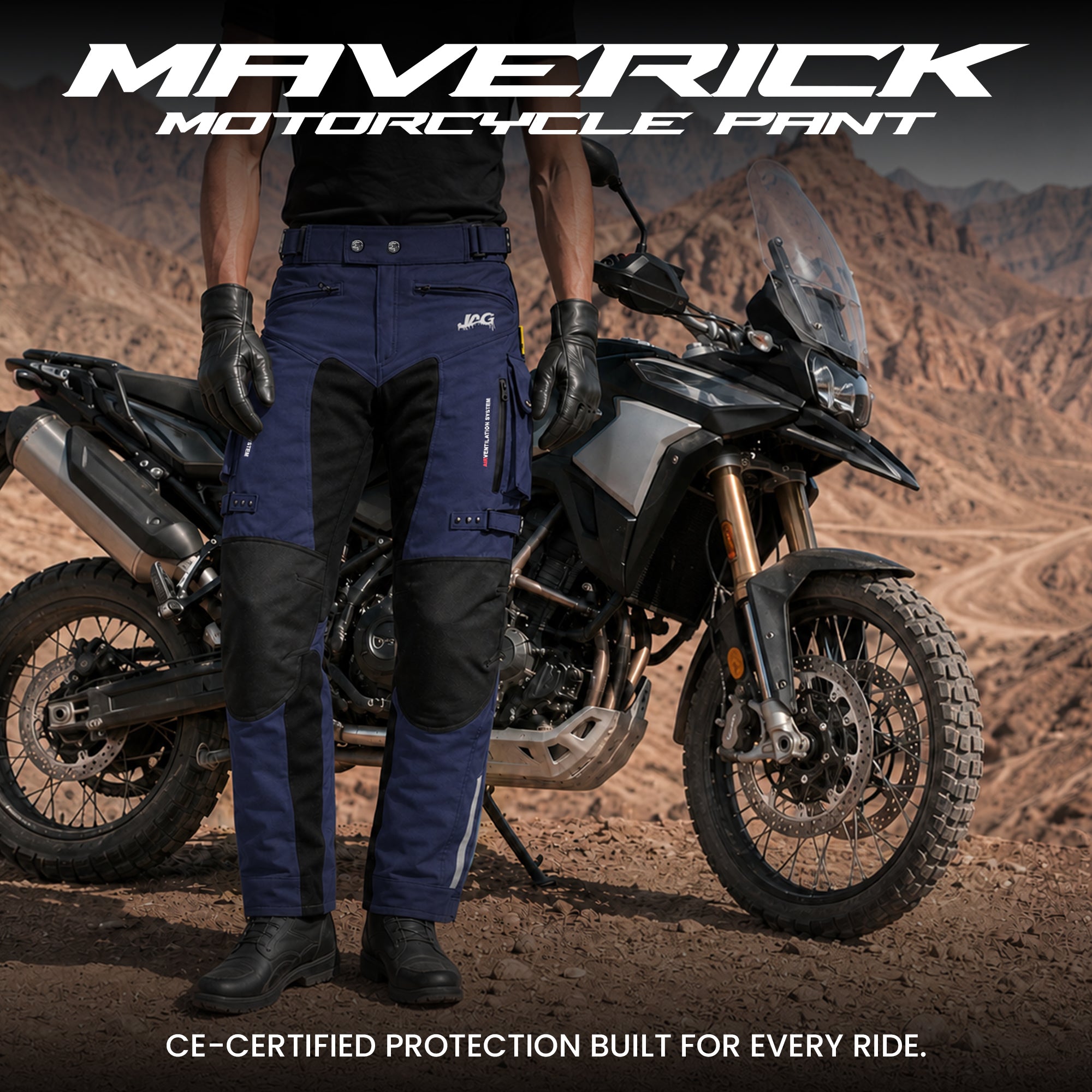 Jag Maverick Motocross & Motorcycle Pants - Black | Jagwear – JAG