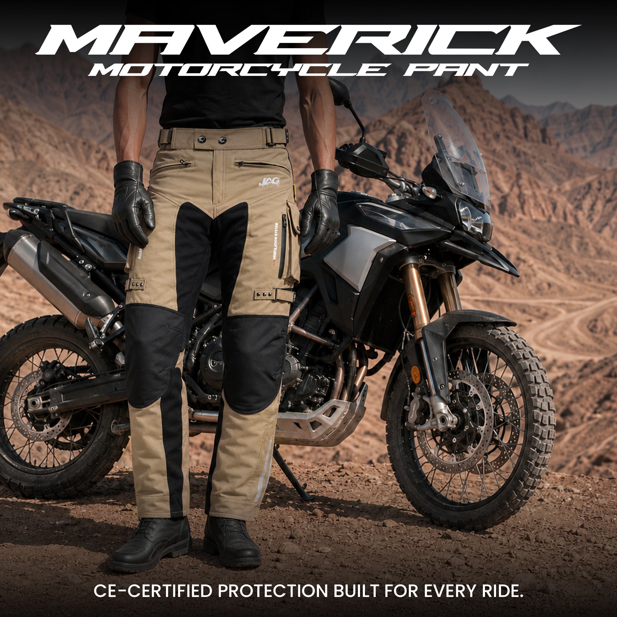 Jag Maverick Motocross & Motorcycle Pants - Black | Jagwear – JAG