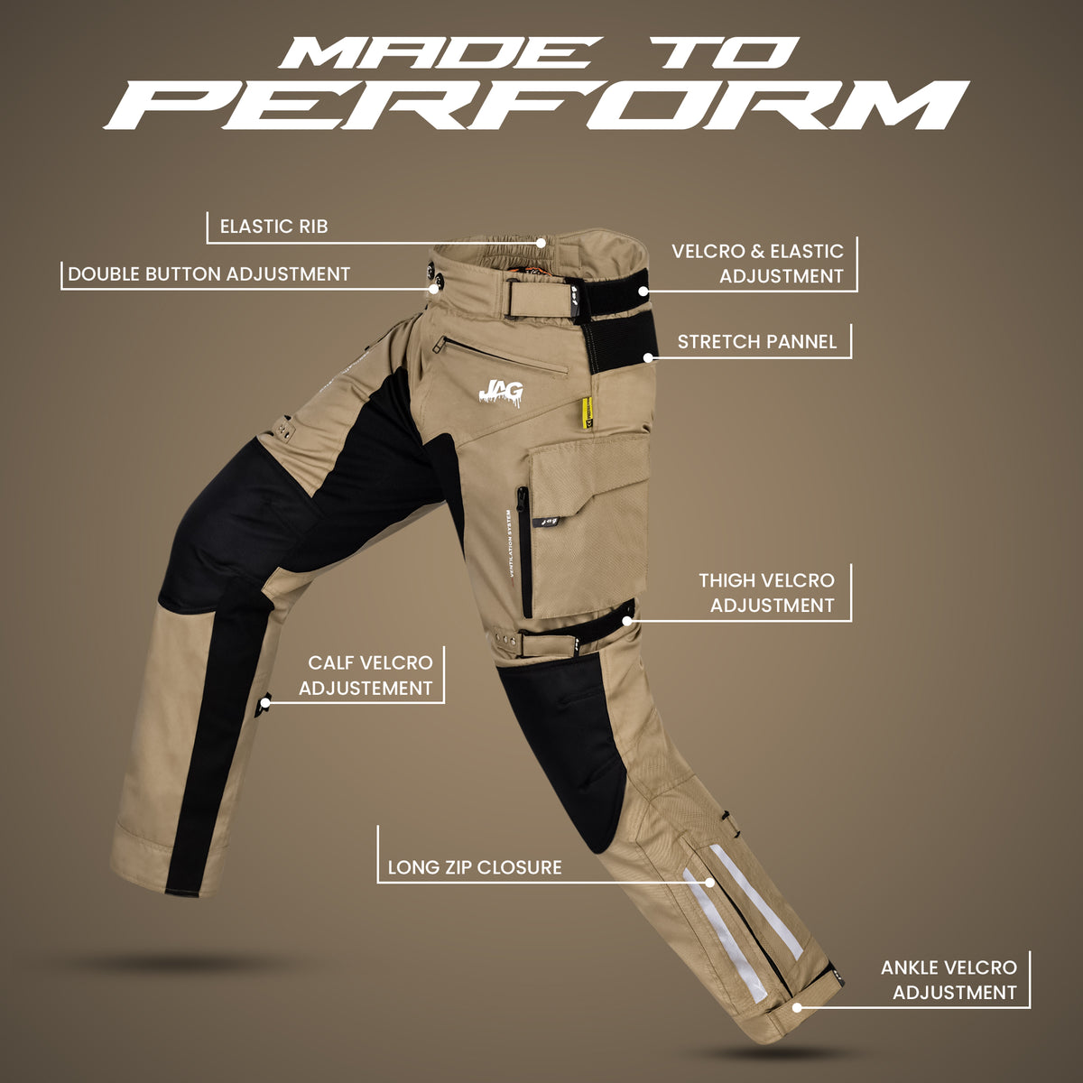 JAG Maverick Motorcycle Protective Pant