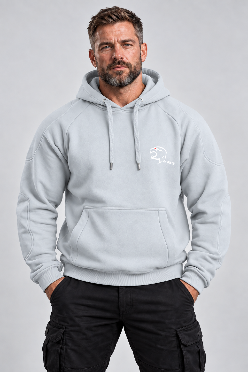 Armored Motorcycle Hoodie –  Riding Protection with Aramid Lining