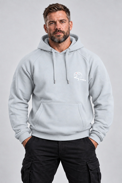 Armored Motorcycle Hoodie –  Riding Protection with Aramid Lining