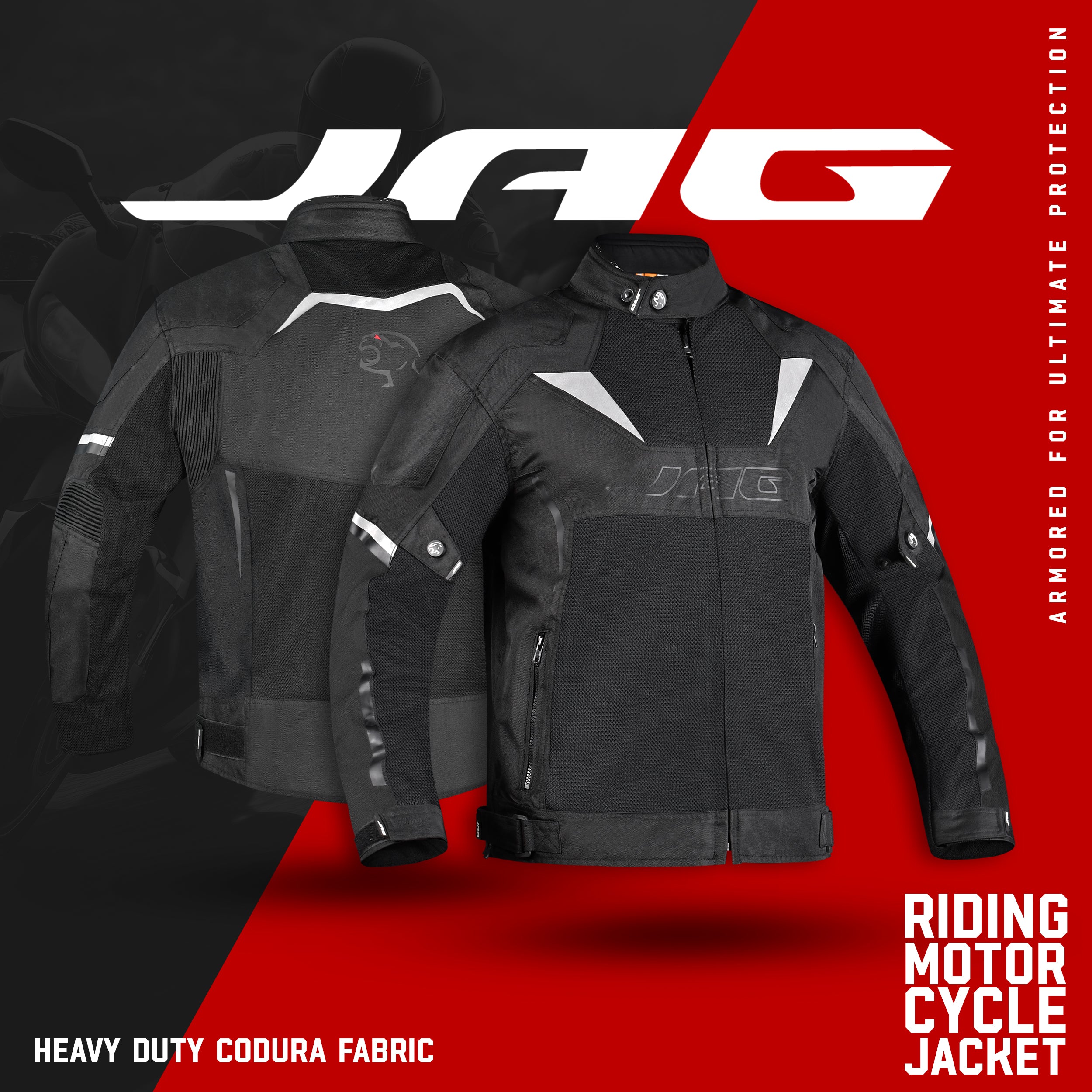 JAG Horizon Motorcycle Jacket - CE Certified | Jagwear