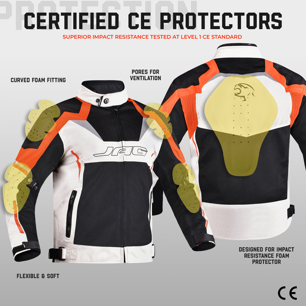 Horizon Motorcycle Jacket | CE Certified Protective Jacket