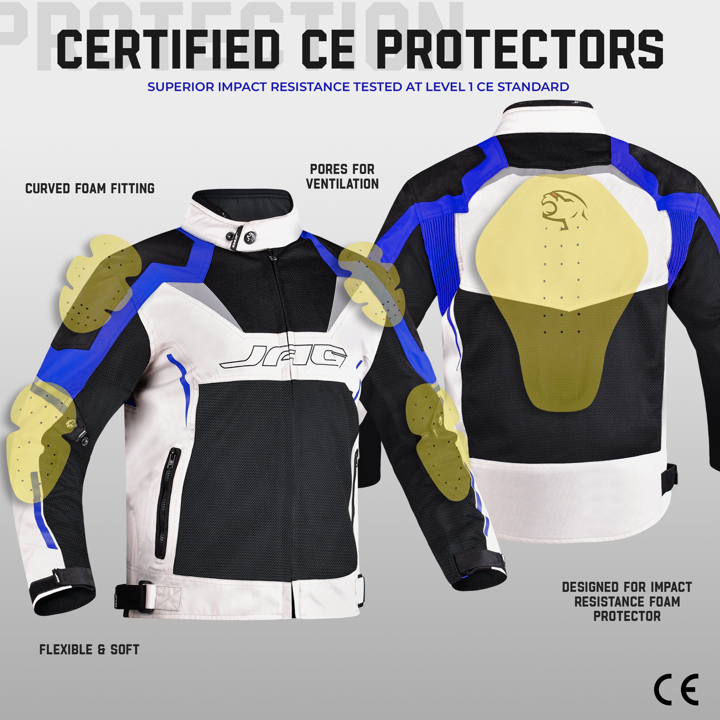 JAG Horizon Motorcycle Jacket - CE Certified | Jagwear
