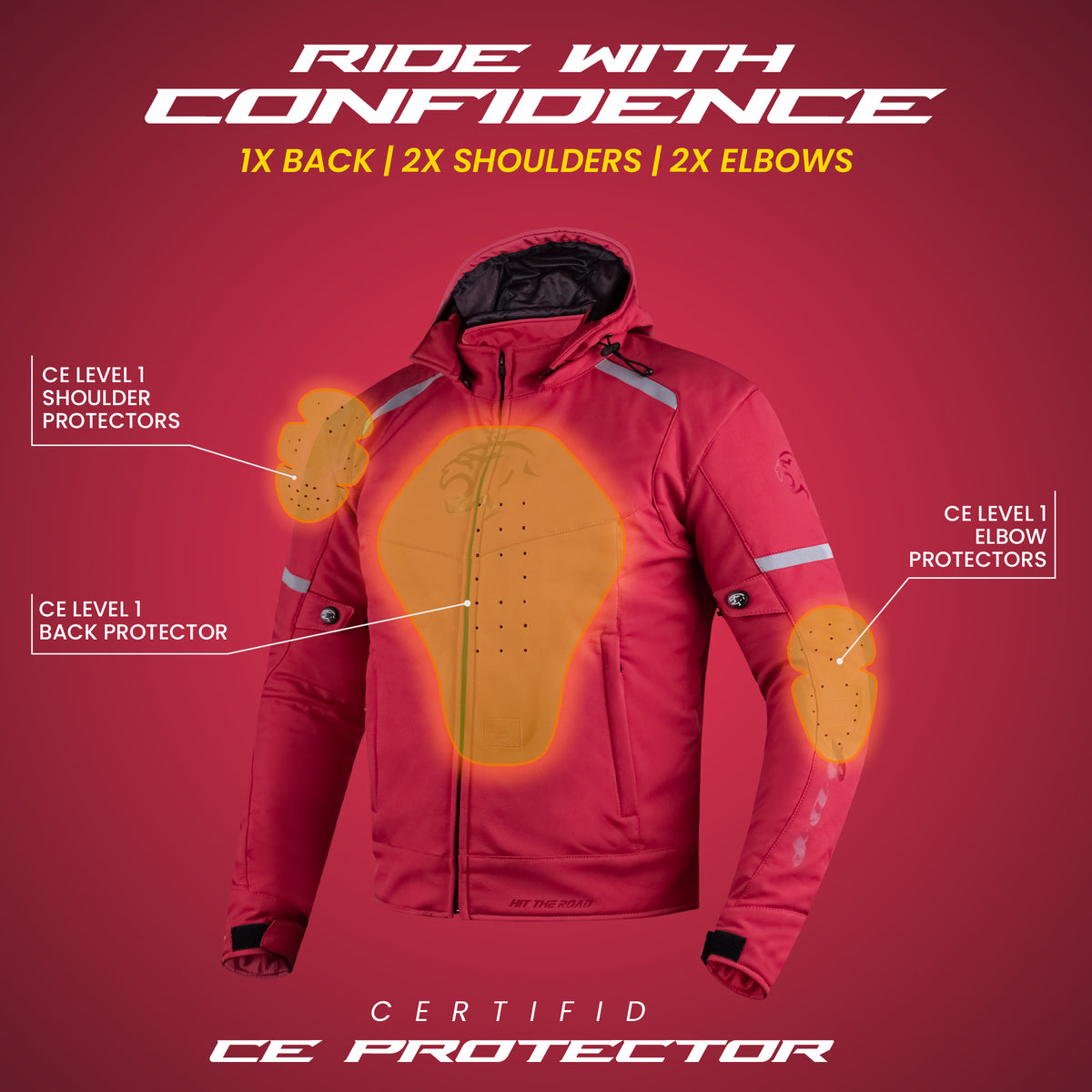 JAG RIFT Softshell Motorcycle Jacket