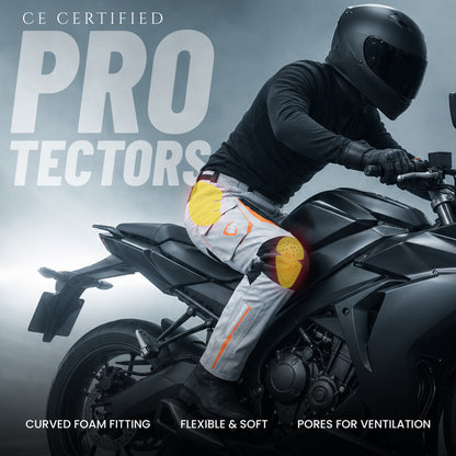 JAG Stryder Summer Motorcycle Pants – CE Armored Dual Sport & Motocross Riding Pants