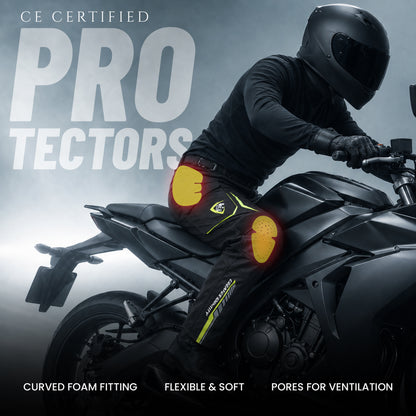 JAG Stryder Summer Motorcycle Pants – CE Armored Dual Sport & Motocross Riding Pants