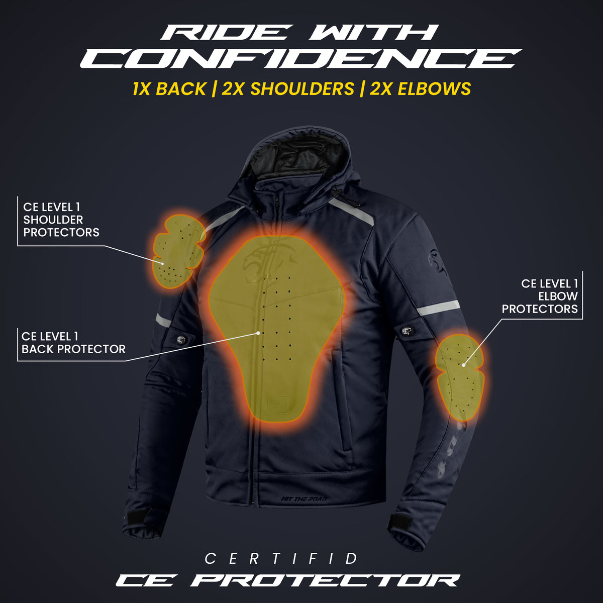 JAG RIFT Softshell Motorcycle Jacket