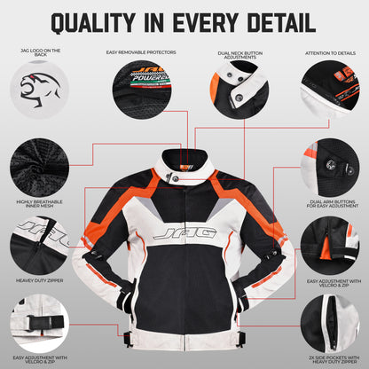 Horizon Motorcycle Jacket | CE Certified Protective Jacket