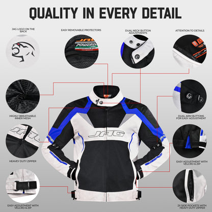Horizon Motorcycle Jacket | CE Certified Protective Jacket