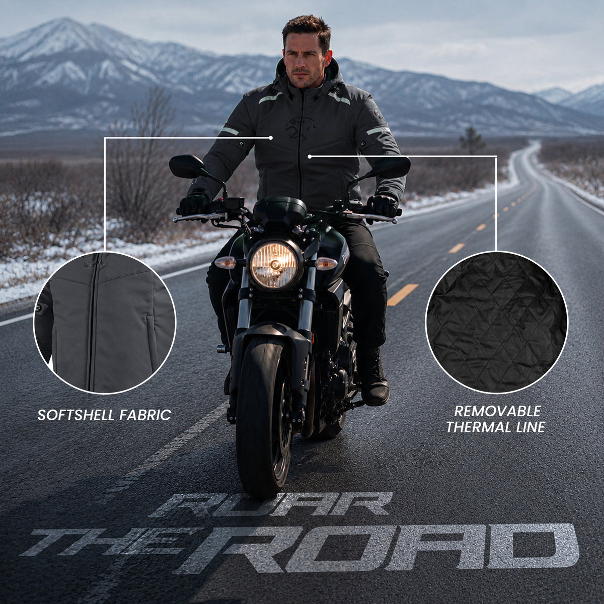 JAG RIFT Softshell Motorcycle Jacket