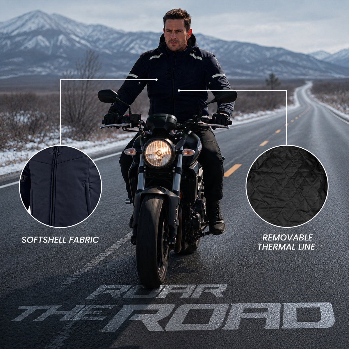 JAG RIFT Softshell Motorcycle Jacket