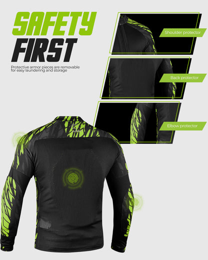 JAG Mesh Motorcycle Shirt | CE Certified Protection