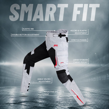 JAG Stryder Summer Motorcycle Pants – CE Armored Dual Sport & Motocross Riding Pants