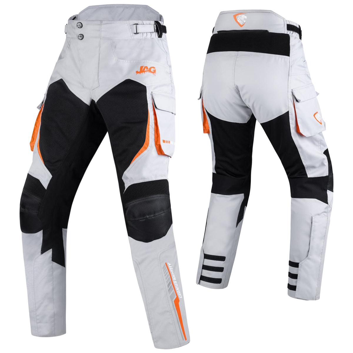 JAG Stryder Summer Motorcycle Pants – CE Armored Dual Sport & Motocross Riding Pants