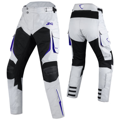 JAG Stryder Summer Motorcycle Pants – CE Armored Dual Sport & Motocross Riding Pants