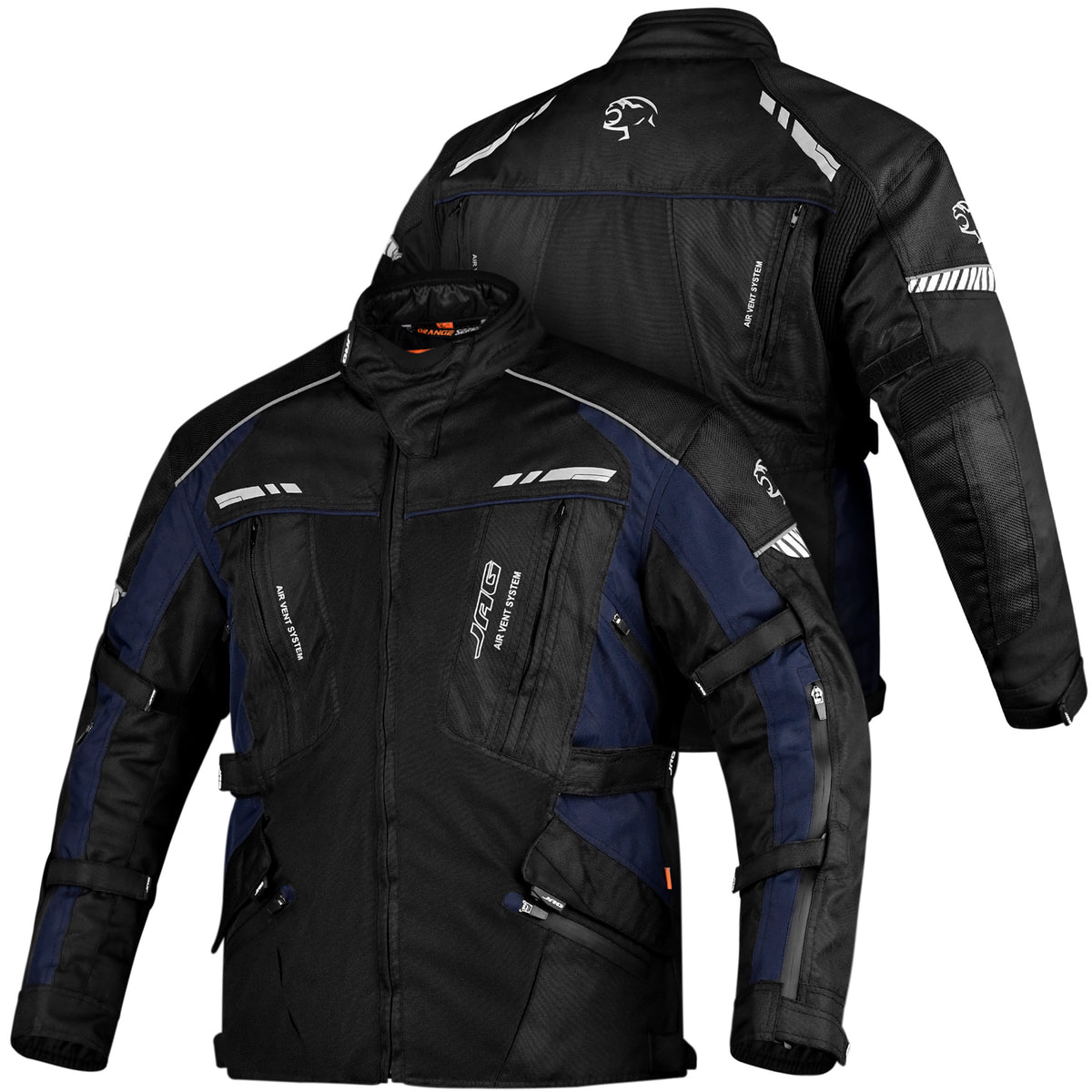 JAG Predator Touring Motorcycle Jacket | CE Approved Armored | All Season