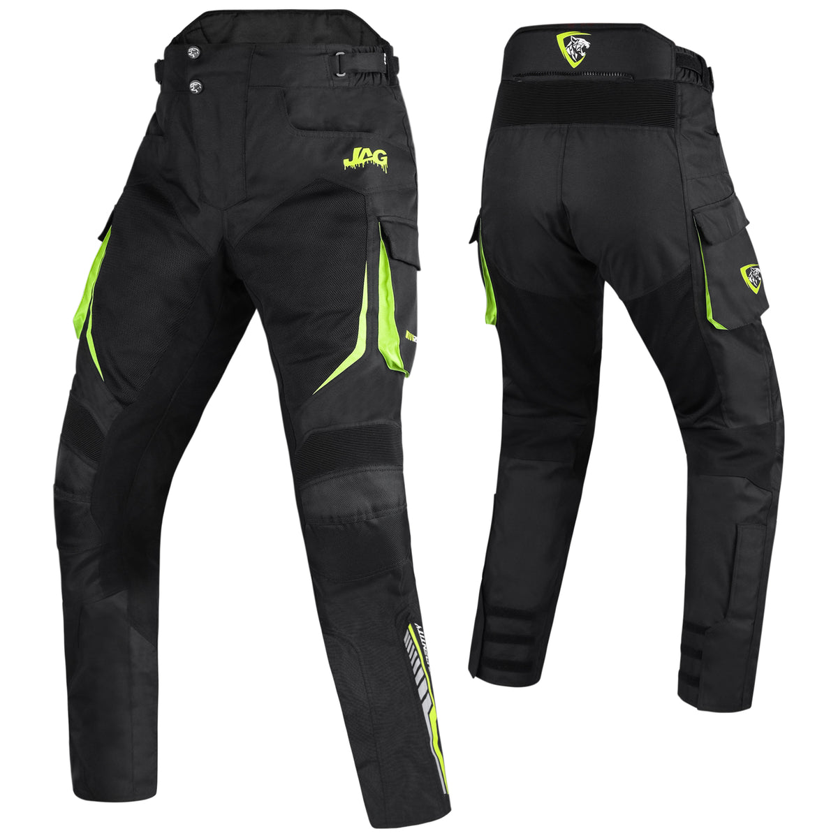 JAG Stryder Summer Motorcycle Pants – CE Armored Dual Sport & Motocross Riding Pants