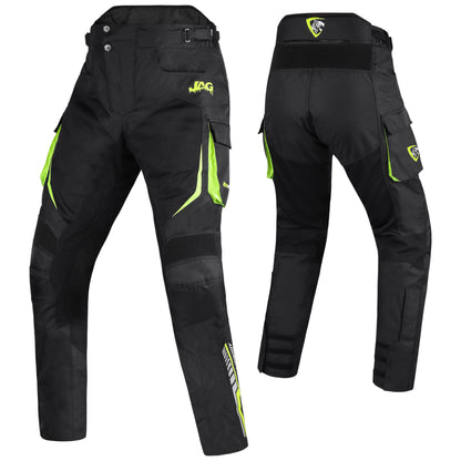 JAG Stryder Summer Motorcycle Pants – CE Armored Dual Sport & Motocross Riding Pants