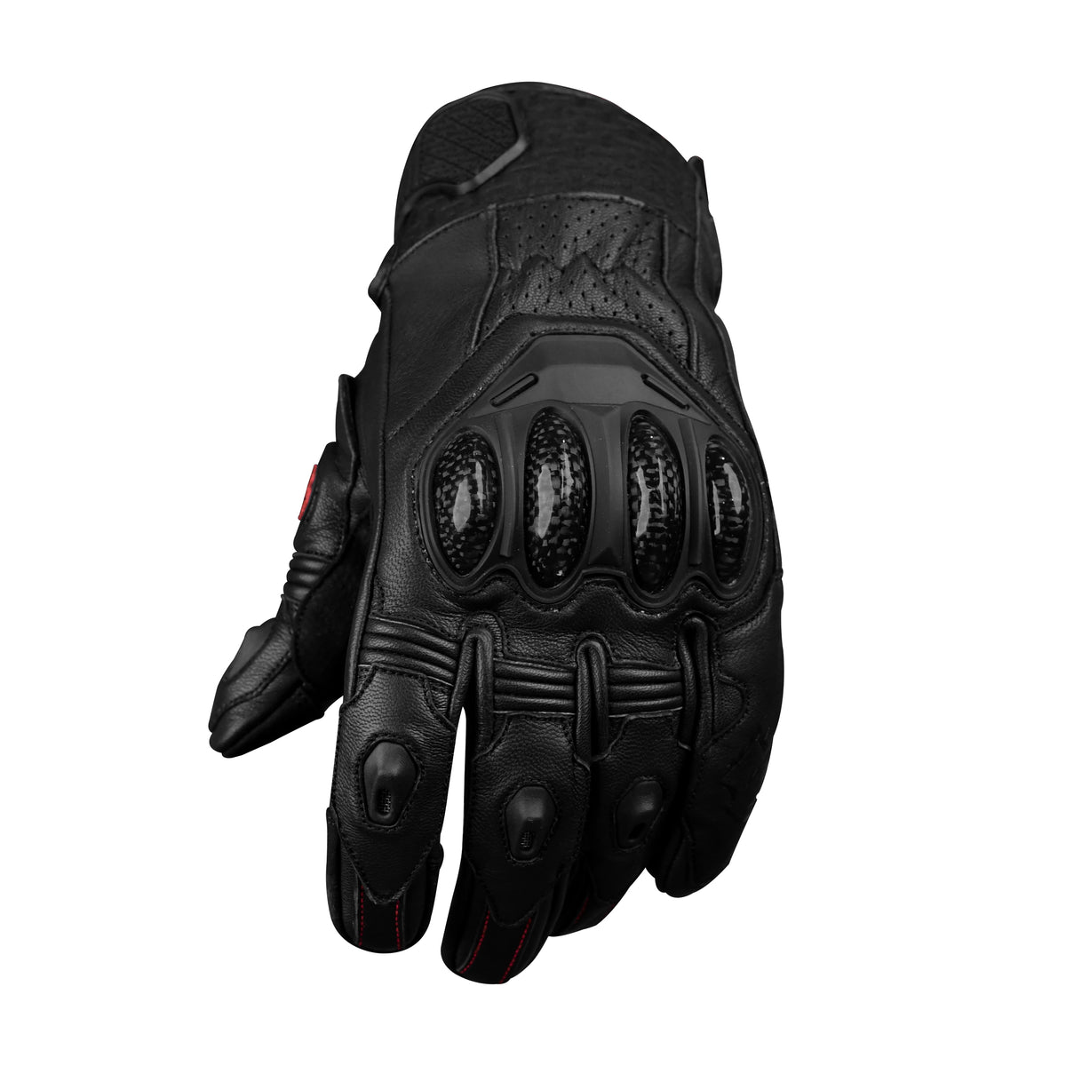 Gladiator Motorcycle Gloves | Genuine Leather | Reinforced Knuckle Protection