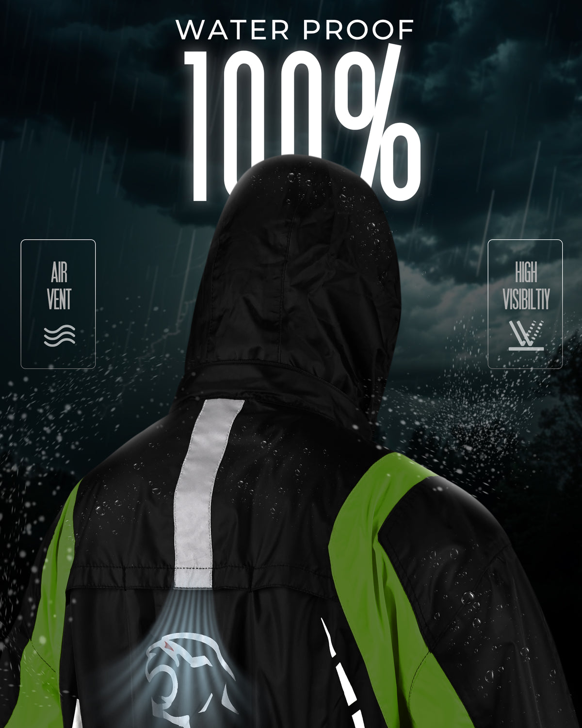 JAG Rainmaster Rain Suit for Men & Women | Water Proof Rain gear